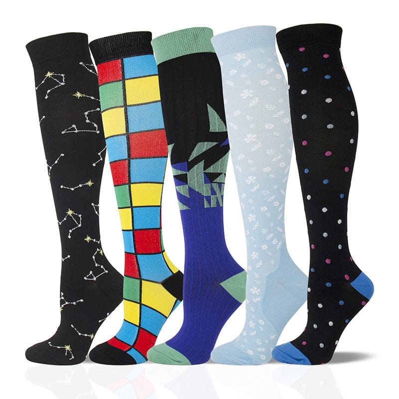 Kompressionsstrumpor - Unisex 5 Par - HelloSocks Sweden